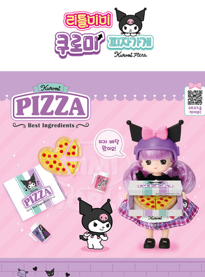 Sanrio x Little Mimi Kuromi Pizza 店玩具