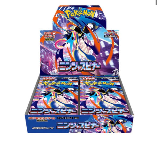 Pokémon TCG 寵物小精靈寶可夢集換式卡牌 M4 忍者飛旋 Booster Box(1盒)
