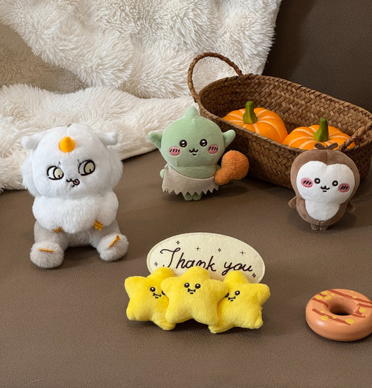 Miniso x Chiikawa 毛絨絨系列 哥布林公仔掛飾