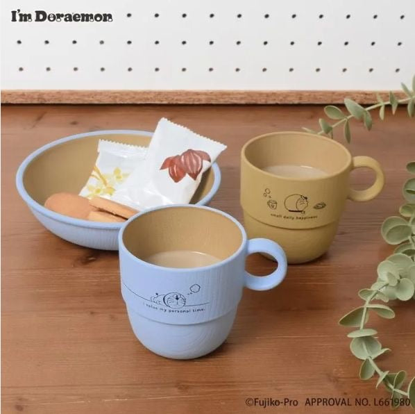 Flowering 多啦A夢日本製杯/碟