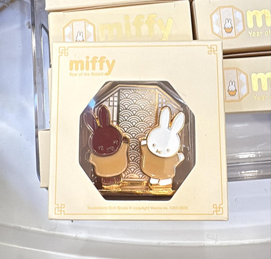 Miffy 韓國限定 韓式古風立體磁石貼