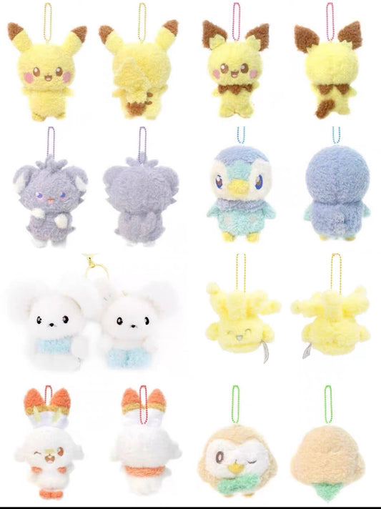 Pokémon 韓國限定 毛絨絨公仔掛飾