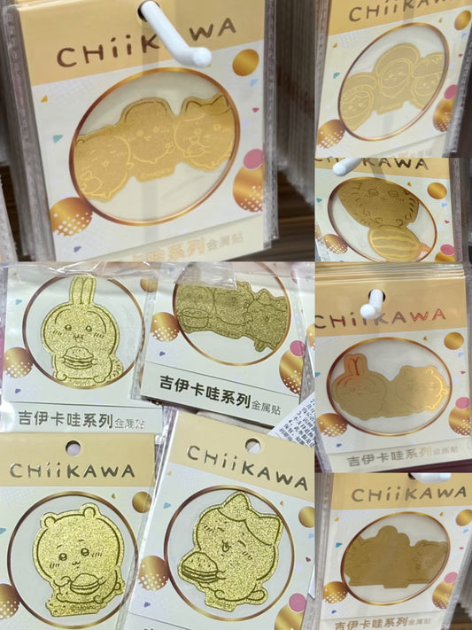 Chiikawa 上海限定 金屬貼