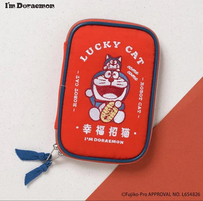 Flowering 幸福招貓收納Pouch