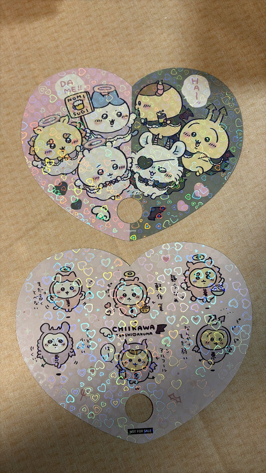 Chiikawa 天使&惡魔 非賣品扇
