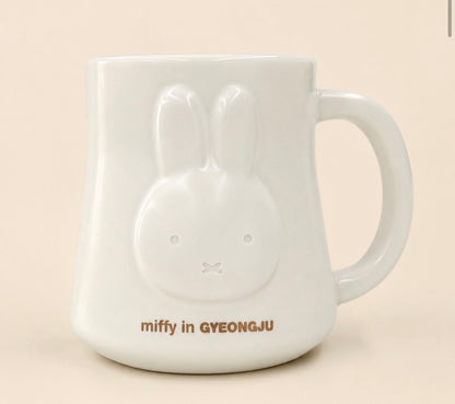 Miffy 韓國慶州限定 瞻星台浮雕立體陶瓷杯