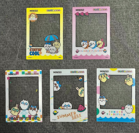 Miniso x Chiikawa 非賣品透卡