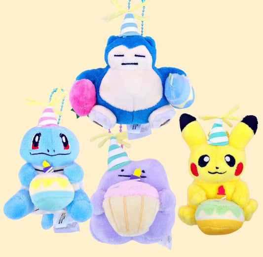 Pokémon Store 韓國限定 生日公仔掛飾