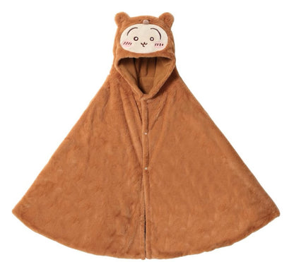 Miniso x Chiikawa 毛絨絨系列 斗篷毛毯