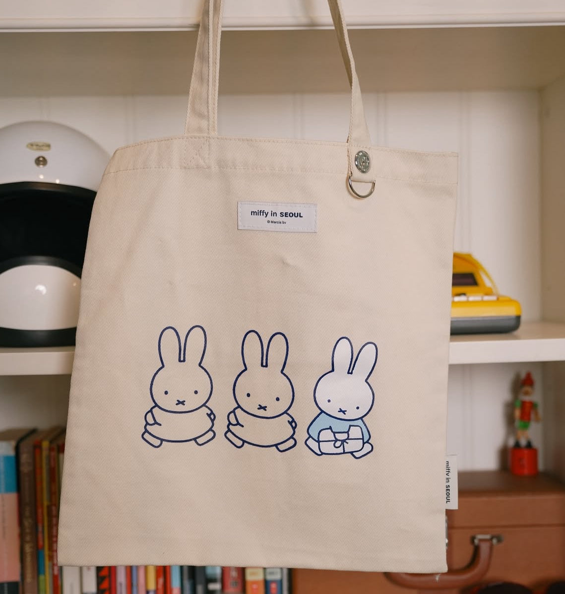 (1月到貨)Miffy 韓國首爾限定 Denim牛仔布Tote Bag