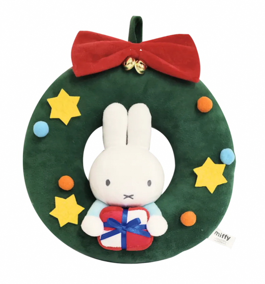 Miffy 公仔聖誕花圈