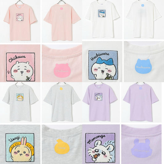 Chiikawa x Honey 刺繡毛毛T-shirt