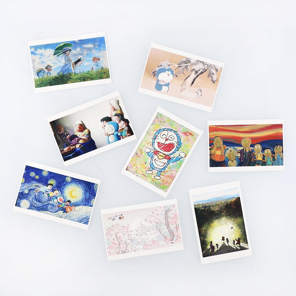多啦A夢繪世界物語Post Card