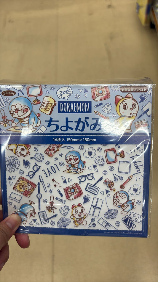 多啦A夢摺紙16枚入