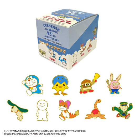 多啦A夢45周年電影展覽限定 Pins