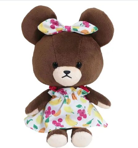 Back to School Bear 生果裙公仔