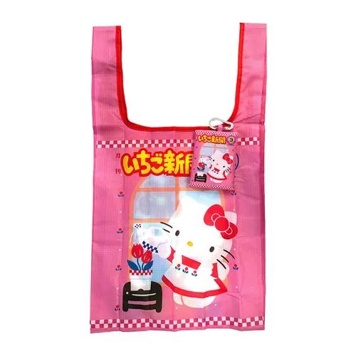 Sanrio 士多啤梨新聞環保袋 Hello Kitty