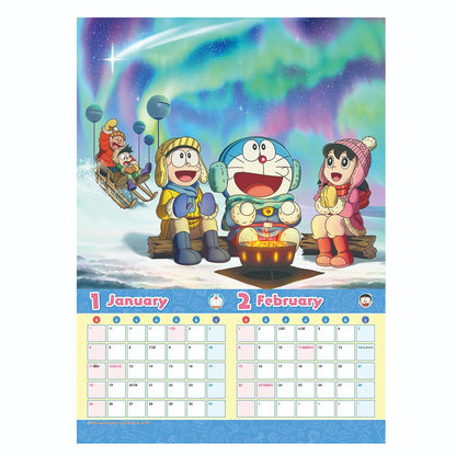 2026 多啦A夢掛牆月曆 連贈品