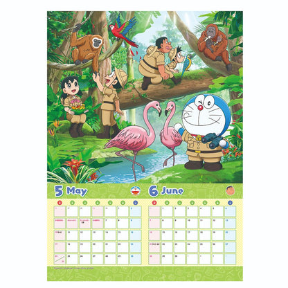 2026 多啦A夢掛牆月曆 連贈品