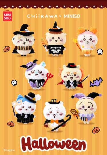 Miniso x Chiikawa 萬聖節奇幻馬戲團公仔掛飾