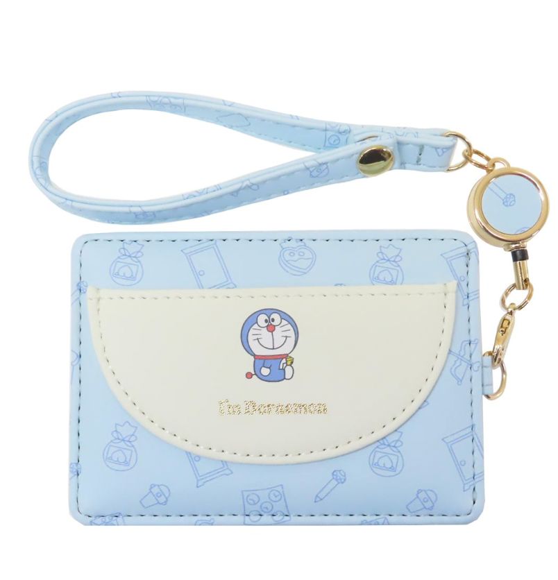 多啦A夢皮Card Hold 連埋伸縮扣