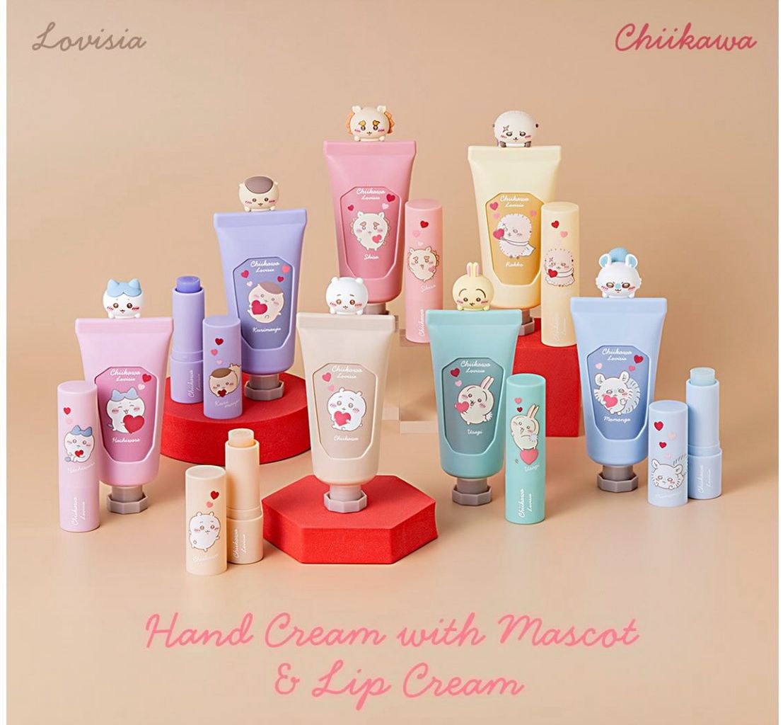 Lovisia x Chiikawa 護手霜/潤唇膏
