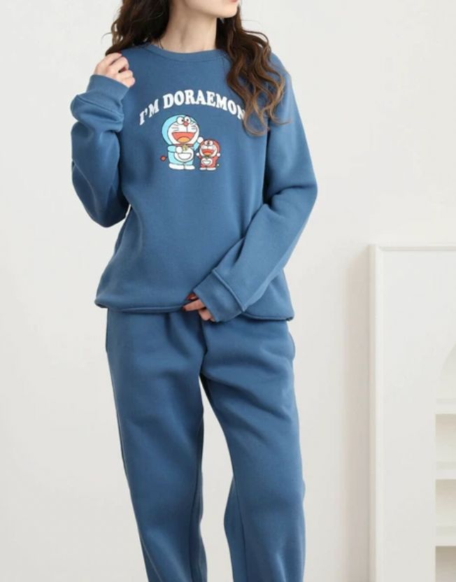 多啦A夢冬季長袖套裝