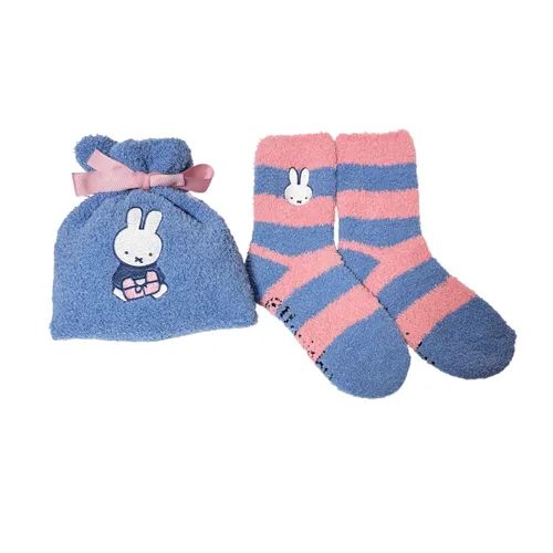 Miffy 冬季限定毛毛襪連埋收納