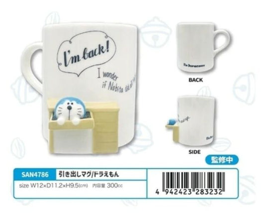 (3月到貨)多啦A夢書枱場景杯