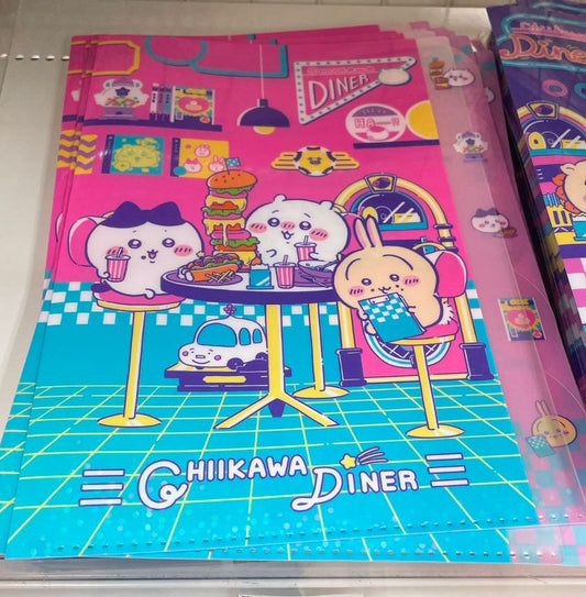 Chiikawa Diner A4 5 pockets File
