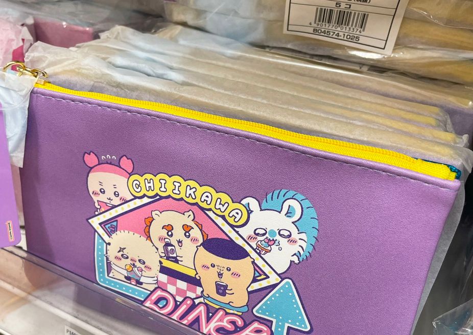 Chiikawa Diner Flat Pouch