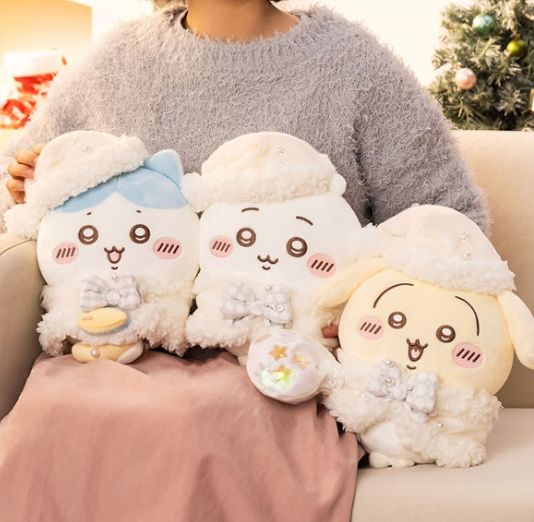 Chiikawa 白色聖誕公仔