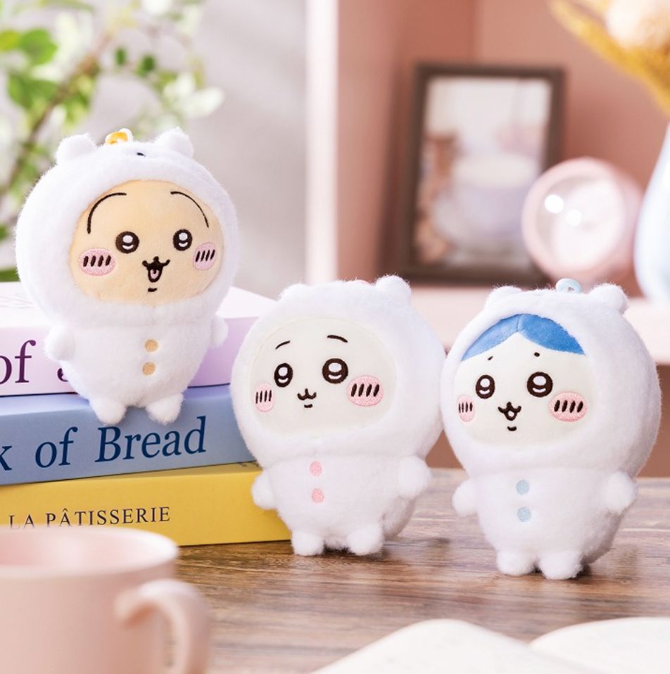 Nagano 白熊毛衣公仔掛飾