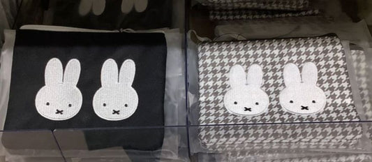 Miffy 千鳥格仔 Flat Pouch