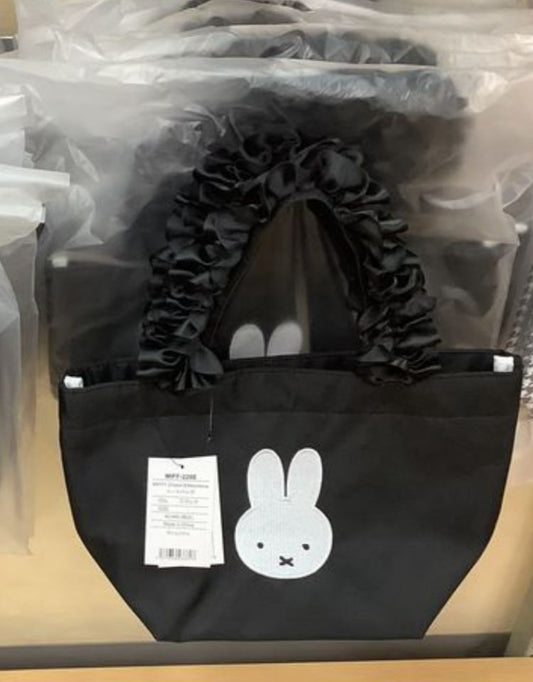 Miffy緞帶黑色Tote Bag