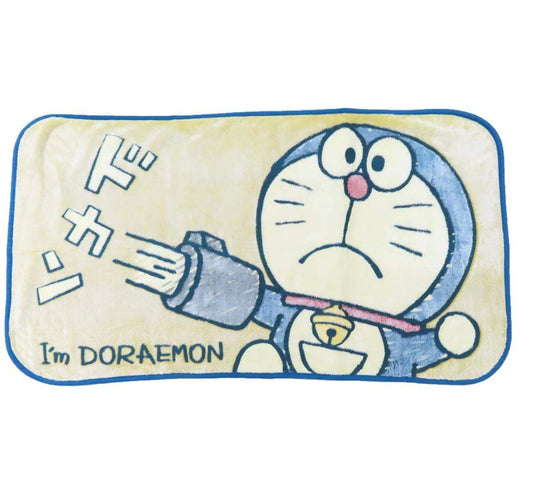 多啦A夢空氣炮毛毯