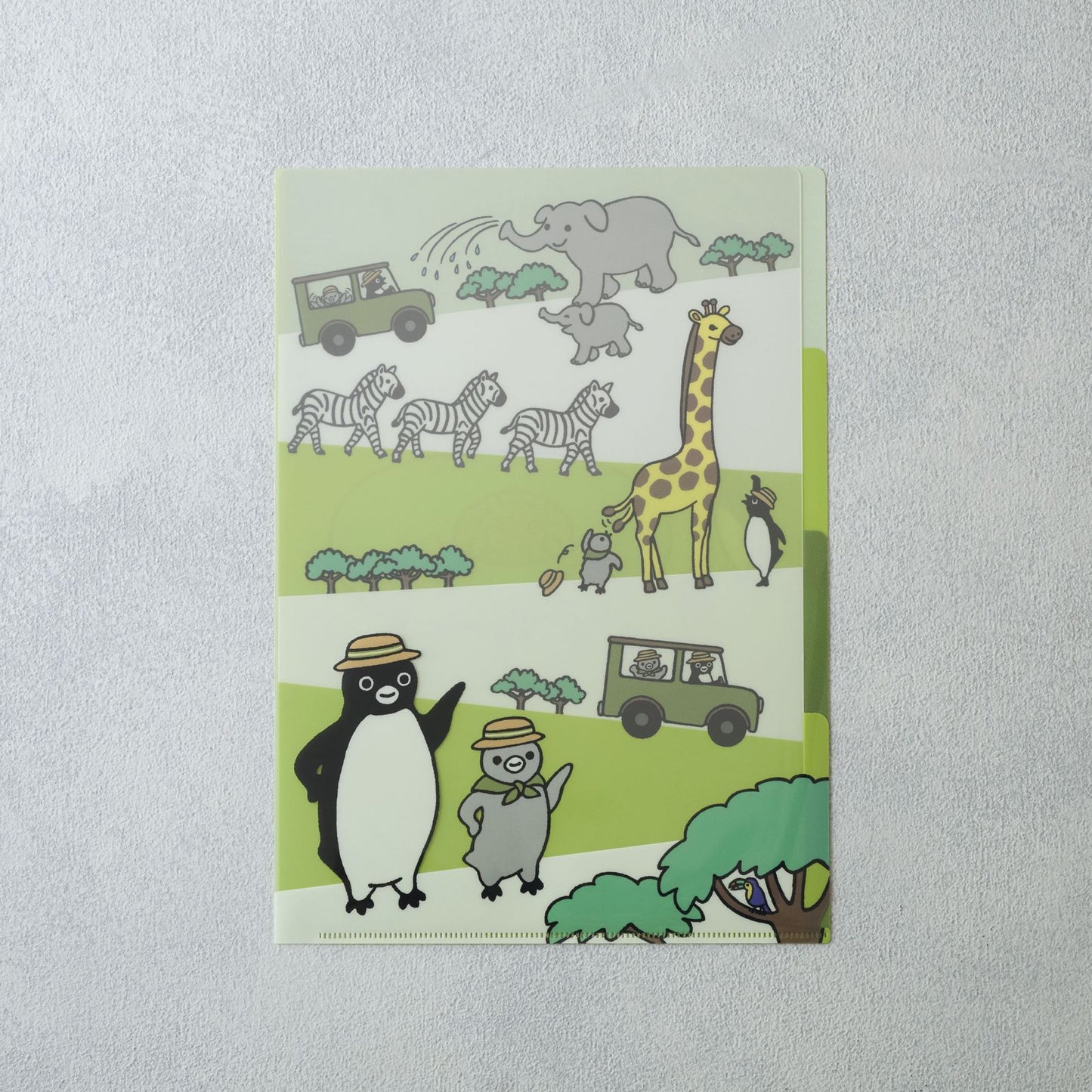 Suica 企鵝A4 File