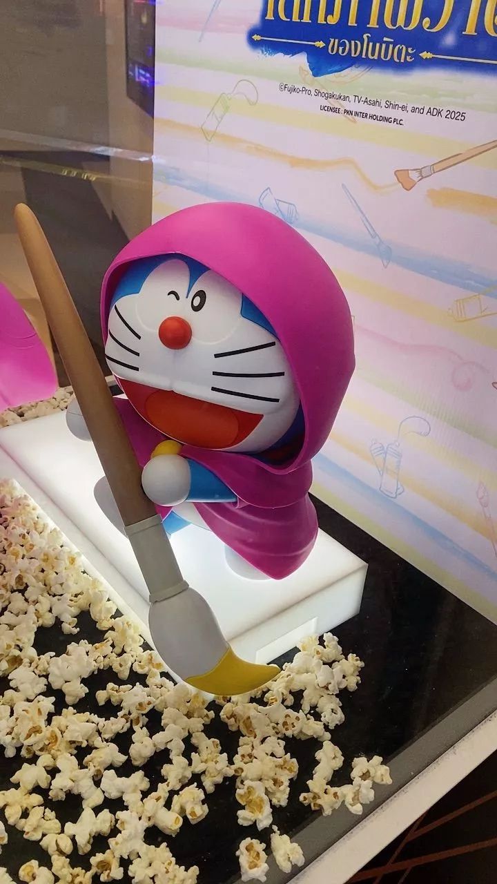 多啦A夢大電影 泰國版爆米花桶