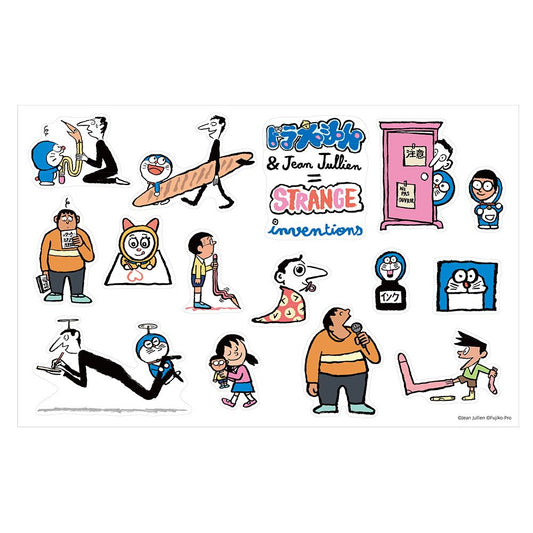 DORAEMON ＆ Jean Jullien Sticker