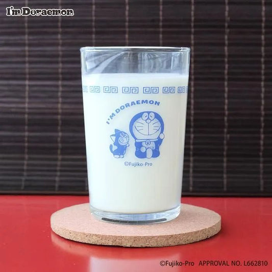Flowering 多啦A夢來來貓玻璃杯