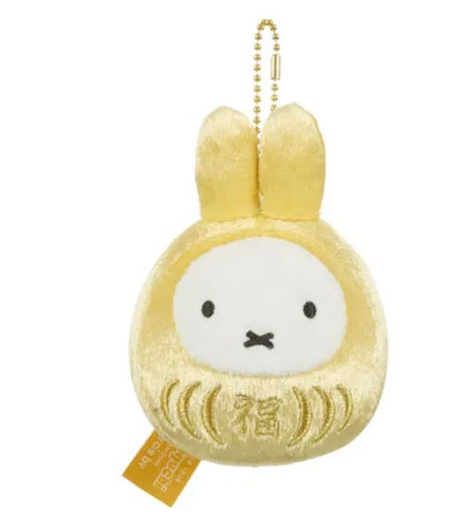 Miffy 金色達摩公仔掛飾