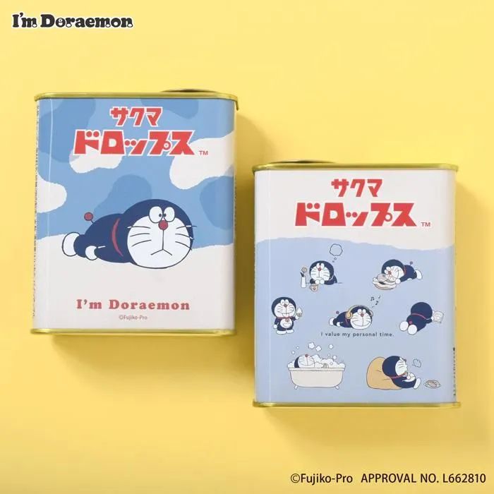 Flowering 多啦A夢糖果罐