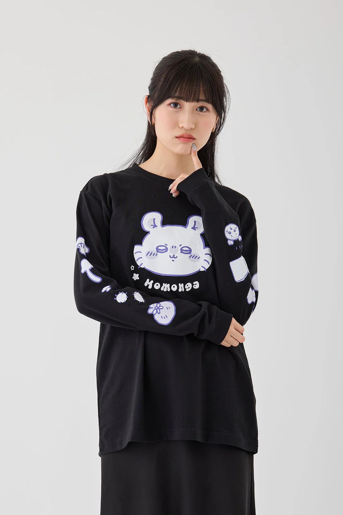 Chiikawa x Talking Head 印花長䄂 T-Shirt