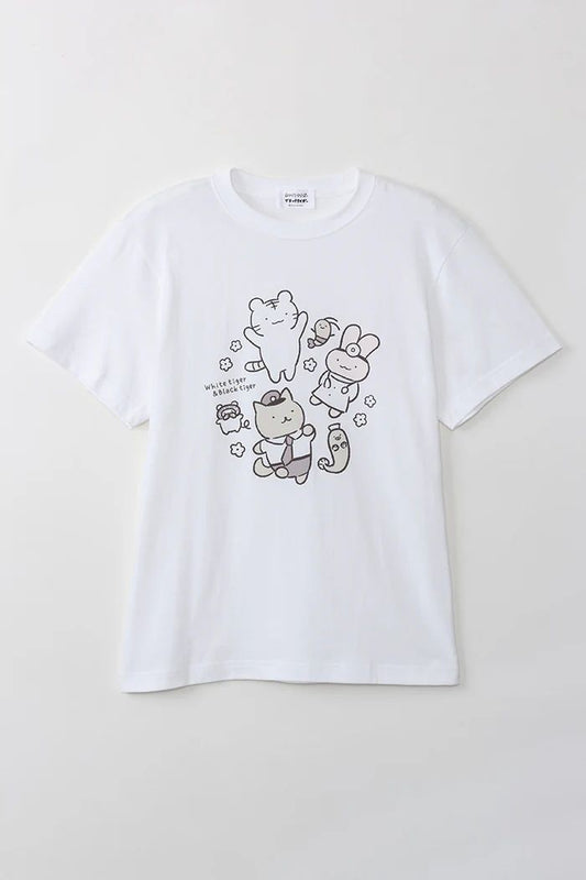 Talking Head x 白虎與黑虎蝦 T-Shirt 三角色
