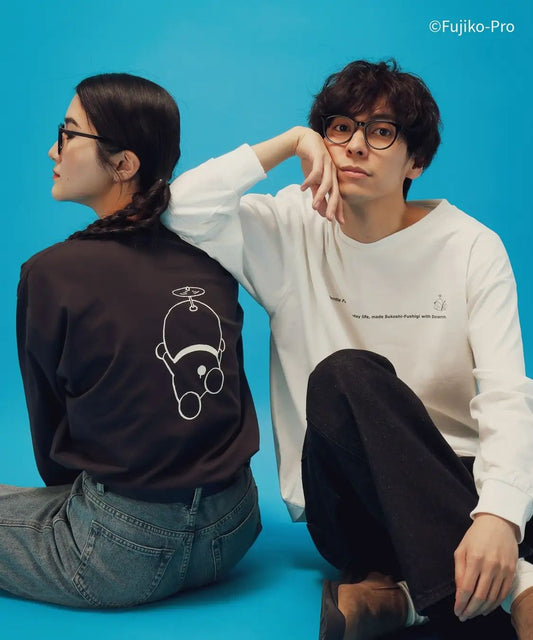 Global Work x 多啦A夢長袖TEE