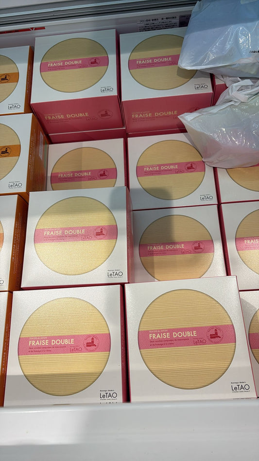 LeTAO 期間限定 Fraise Double 士多啤梨雙層芝士蛋糕