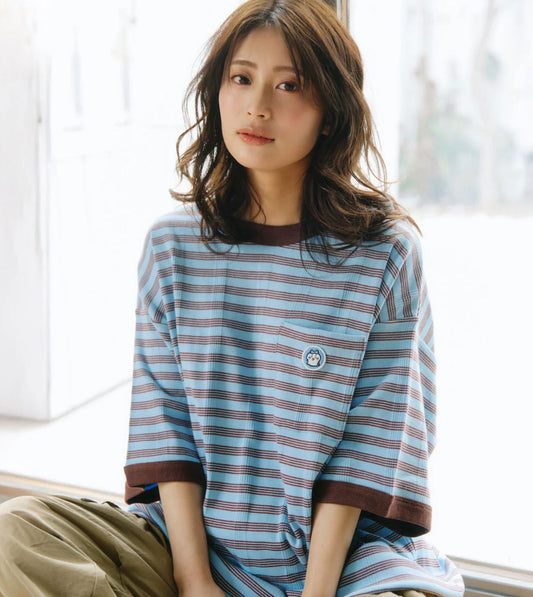 Chiikawa Robert P.Miller×Talking 寬鬆 T-Shirt  小八