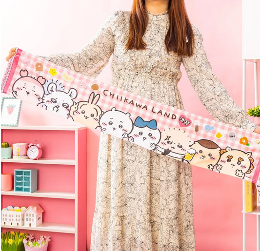 Chiikawa Land Long Towel