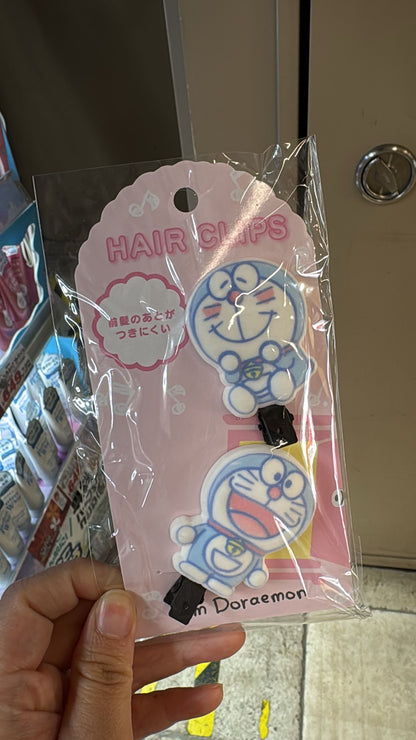 多啦A夢大頭髮夾兩個裝