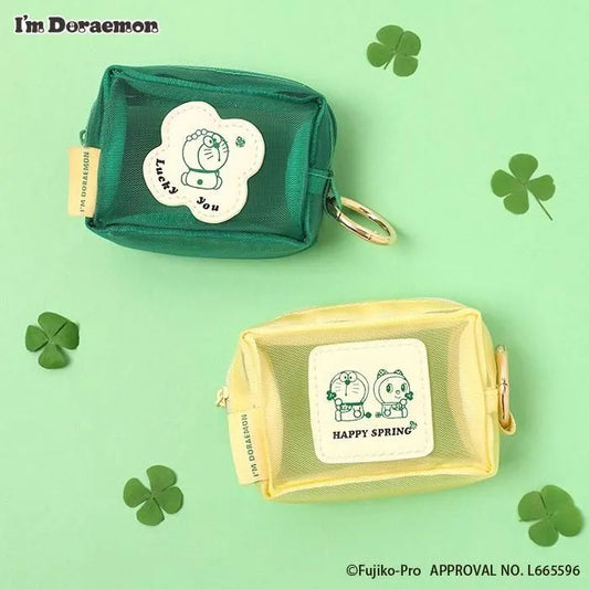 Flowering 多啦A夢 四葉草Pouch